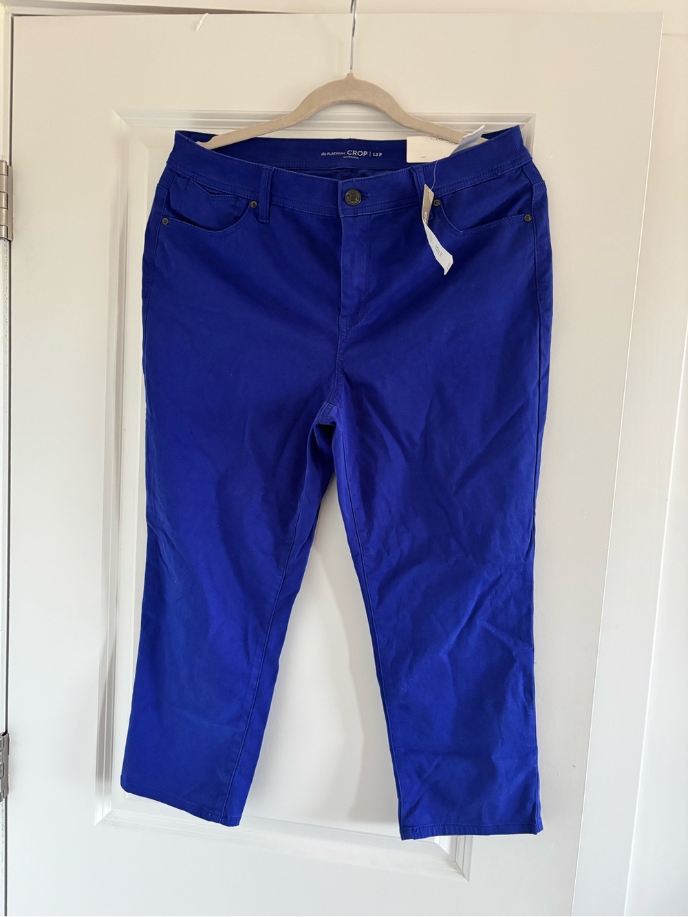 Chico's Capris Jeans in Vivid Blue